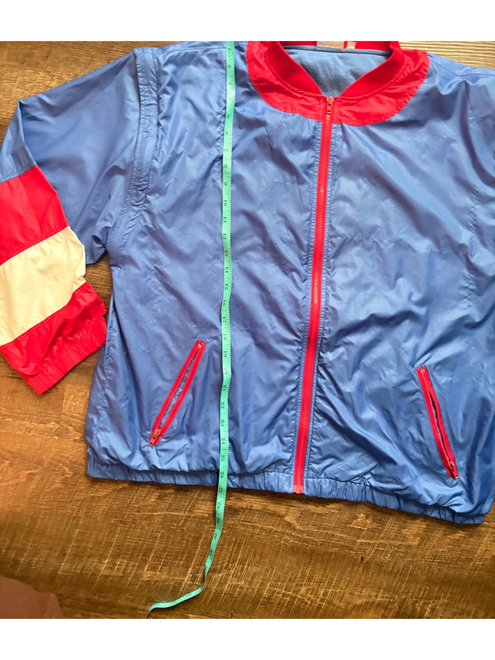 Reebok True Vintage 80s track jacket vector starburst logo sz L - Picture 8 of 12